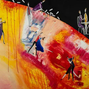 Danse colorée