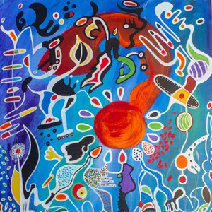 Dance around the Orange Sun
