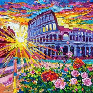 Magical Light on Colosseum