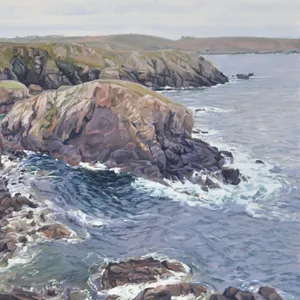 La Pointe du Van, ciel gris