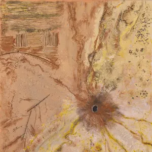 WATERING POINT WITH A STONE
