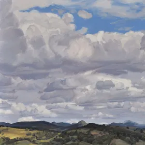 Seize septembre, nuages au-dessus des Roches de Mariol