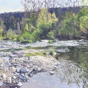 La Loire sauvage au printemps