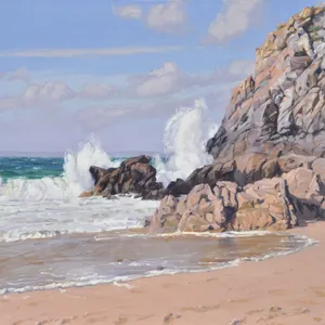 Bretagne, la vague