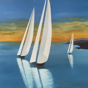 Les voiles blanches