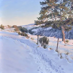 Crépuscule sur le Mézenc
