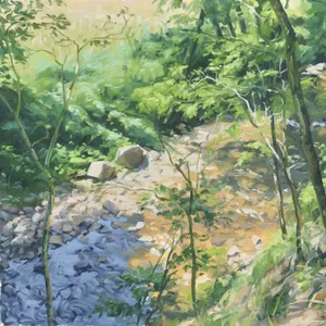 Les deux rochers, bords de la Sumène