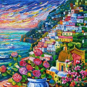 Positano sunset