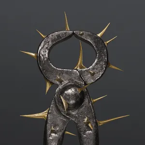 La Tenaille Aux Epines d'Or - Stèle photographique.