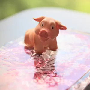 The happy pig