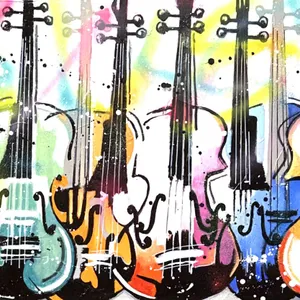 Variations for pop violins