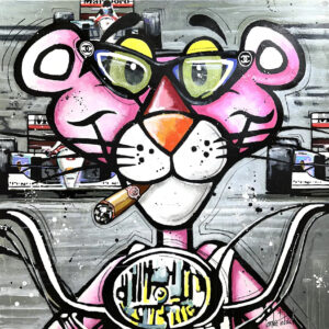 La Panthère rose au grand prix de formule 1