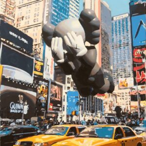 Kaws does New York