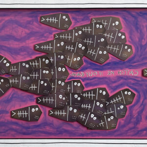 CATCH ME IF YOU CAN – White Frame LARGE