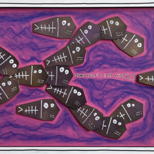 CATCH ME IF YOU CAN – White Frame SMALL