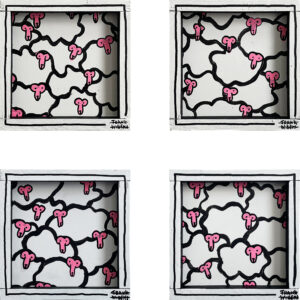 COUNTING SHEEP – Small – Set of 4 – White