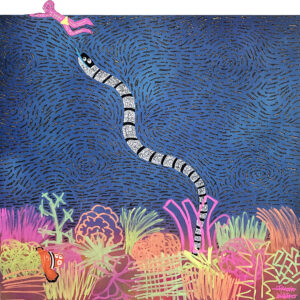 TROUBLES IN BLUE PARADISE – BANDED SEA KRAIT