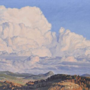 Quinze novembre, nuage au-dessus des Roches de Mariol