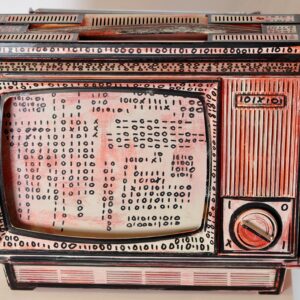 "I stare at ones and zeros. "