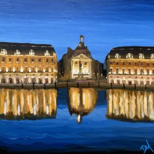 Place de la Bourse, miroir d’eau, Bordeaux