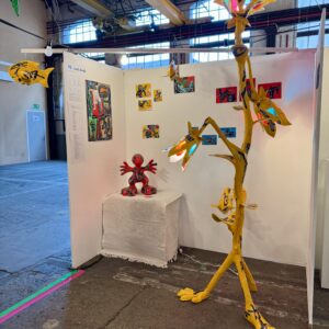 Flower Power Lamp "Jean-Michel"