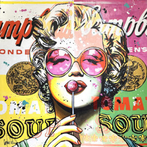 Marilyn Monroe, Iconic with a lollipop