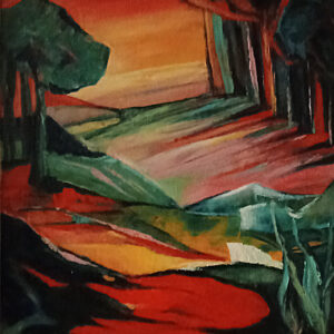 Zyklus Sonnenlandschaften XIX